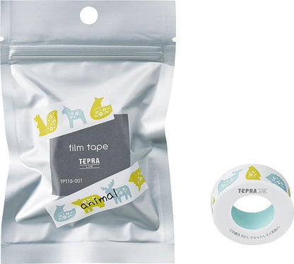 King Jim Tepra Lite Film Tape - Animal (15mm)