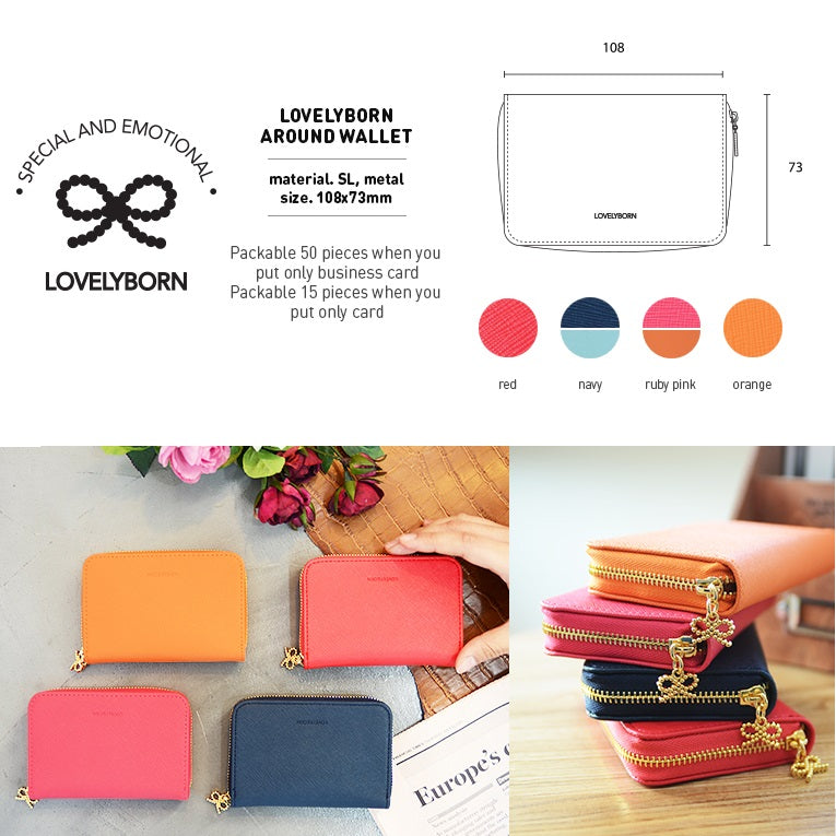 Jam Studio Lovelyborn Around Wallet