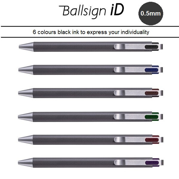 Sakura Ballsign iD Ballpoint Pens 0.5mm