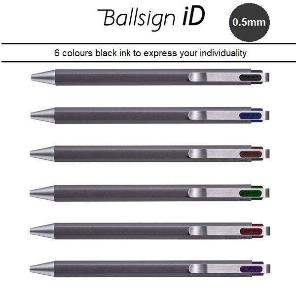 Sakura Ballsign iD Ballpoint Pens 0.5mm