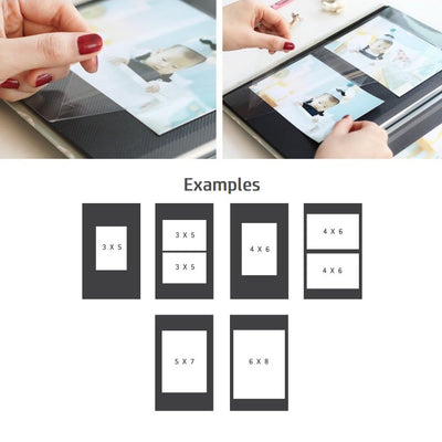 Iconic Pieces of Moment Self-Adhesive Photo Album - Black Pages