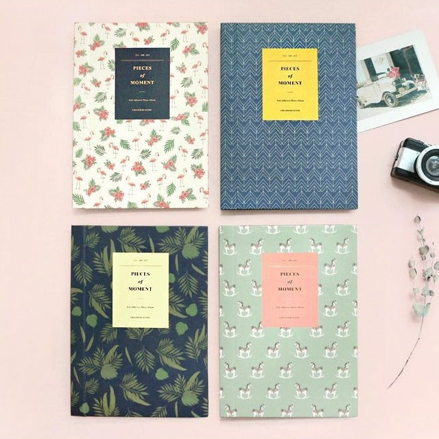 Iconic Pieces of Moment Self-Adhesive Photo Album - Black Pages