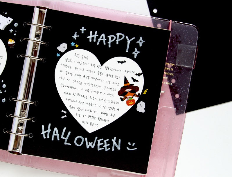 Jam Studio A6 Wide Planner Refill - Black