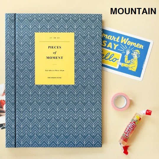 Iconic Pieces of Moment Self-Adhesive Photo Album - Black Pages
