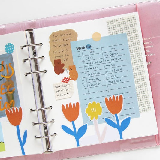 Jam Studio A6 Wide Planner Refill - Blank