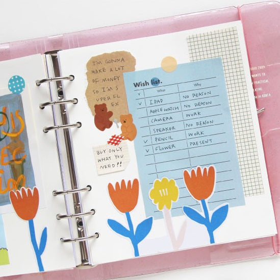 Jam Studio A6 Wide Planner Refill - Blank