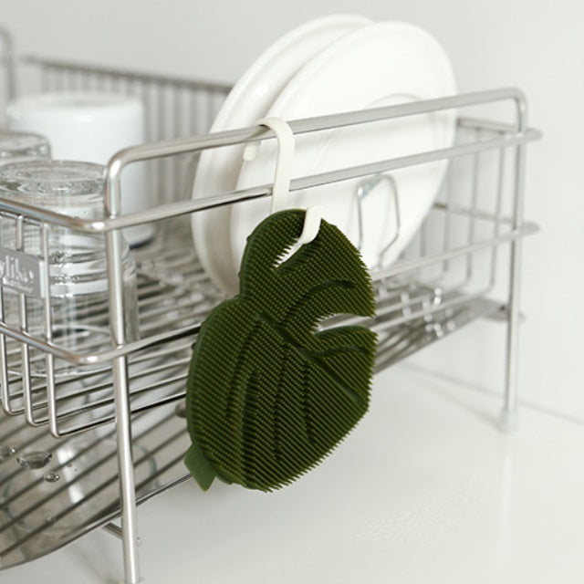 Dailylike Bonbon Silicone Scrubber - Monstera