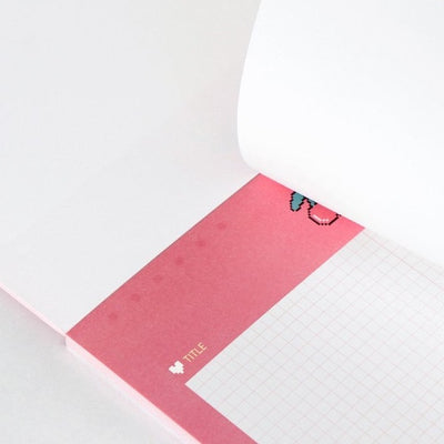 Iconic B5 Buddy Grid Notepad (Horizontal)
