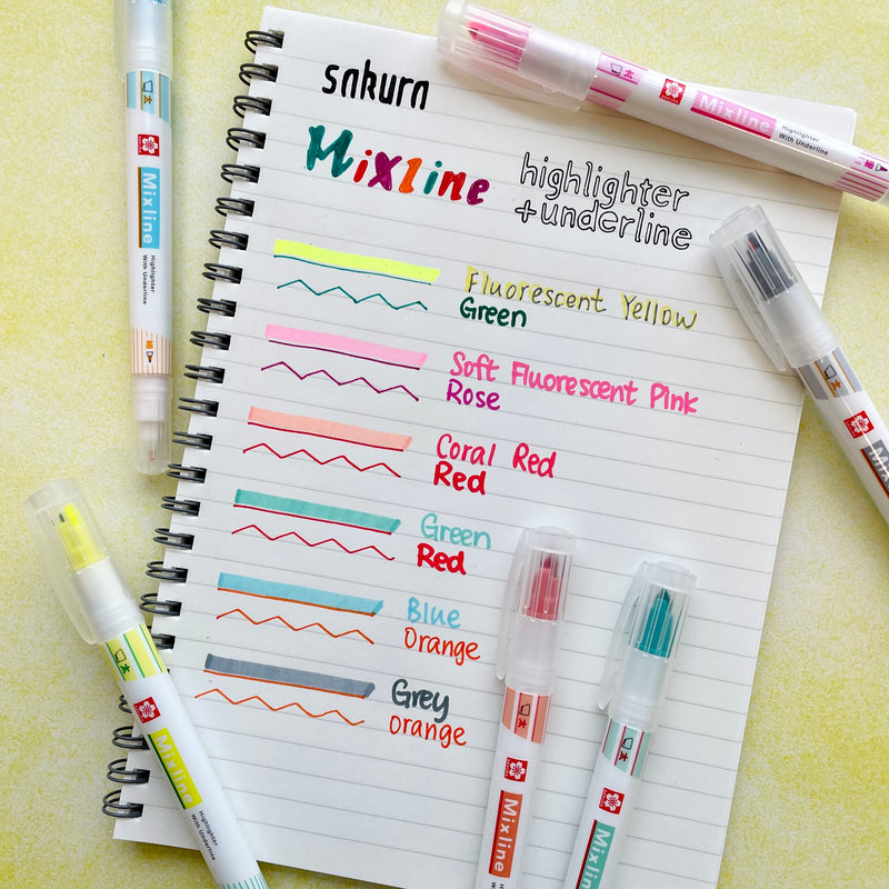 Sakura Mixline Highlighter with Underline