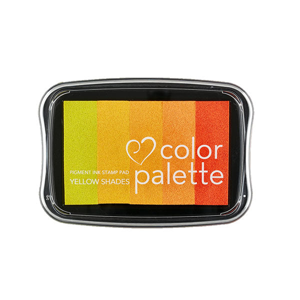 Tsukineko Colour Palette Stamp Pad - Yellow Shades