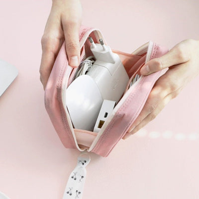Iconic Cottony Cable Pouch