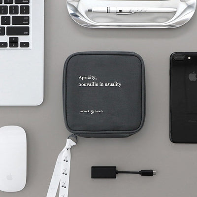 Iconic Cottony Cable Pouch