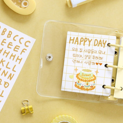 Iconic Calli Alphabet & Number Sticker Pack - Original