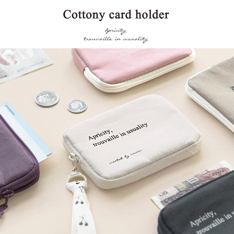 Iconic Cottony Card Holder