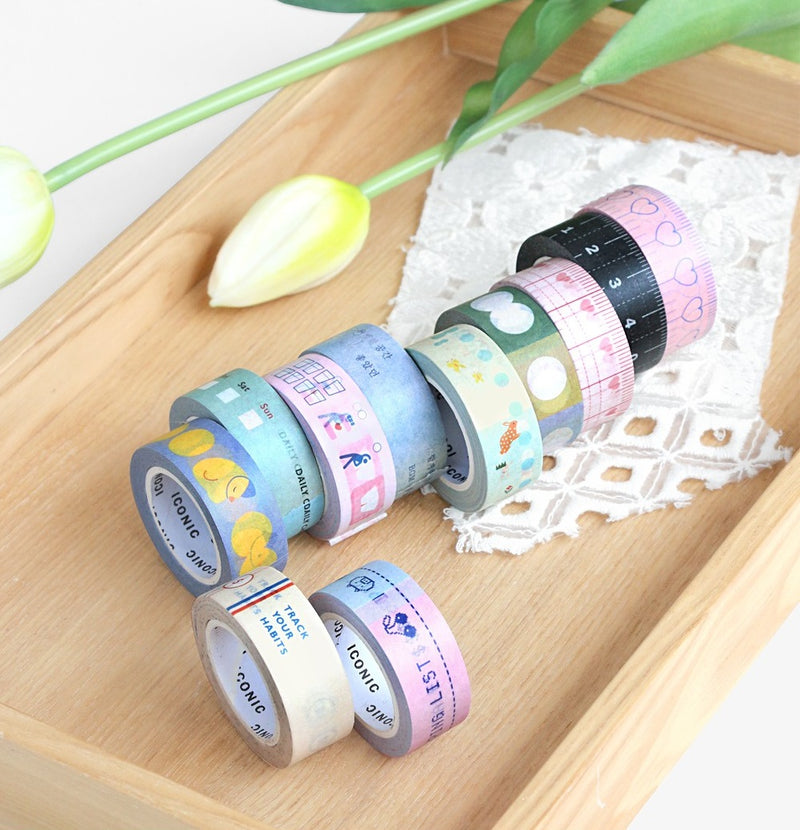 Iconic Check Masking Tapes