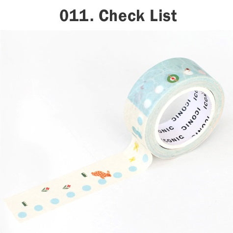 Iconic Check Masking Tapes