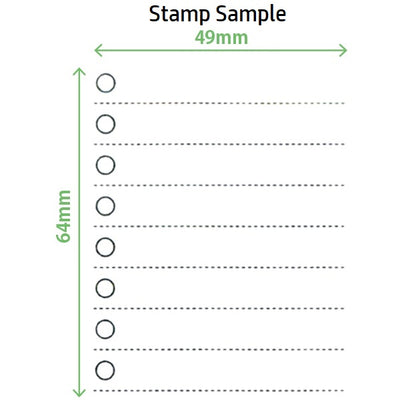 Kodomo No Kao PenetrationNote Stamp Ink Set - Checkbox