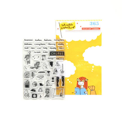 Sakuralala x Igloo*Dining* 365™ Clear Stamps - Chores
