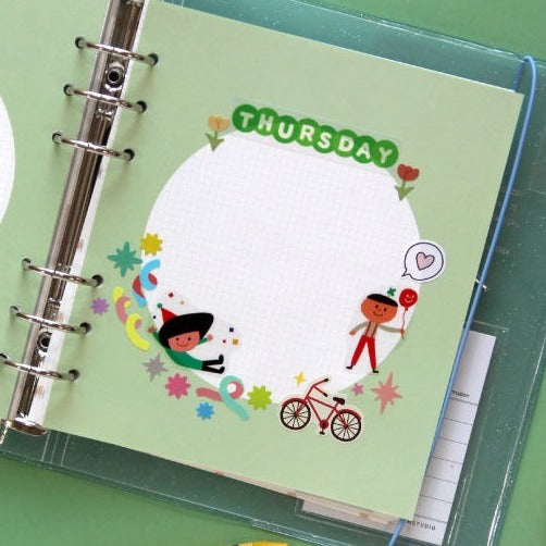 Jam Studio A6 Wide Deco Refill - 02 Soft Circle