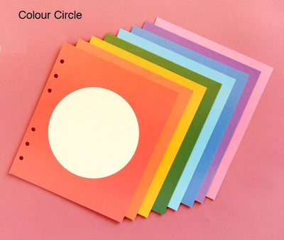 Jam Studio A6 Wide Deco Refill - 01 Colour Circle