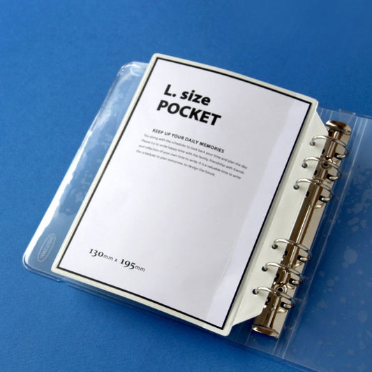 Jam Studio A6 Wide Sticker Pocket - L Size