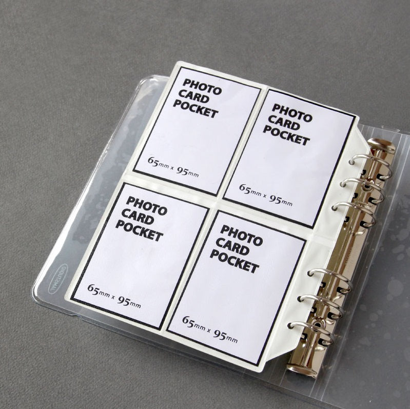Jam Studio A6 Wide Photocard Pocket - White