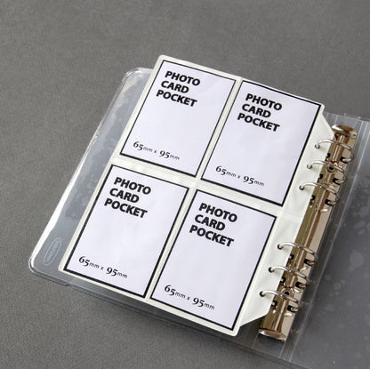 Jam Studio A6 Wide Photocard Pocket - White