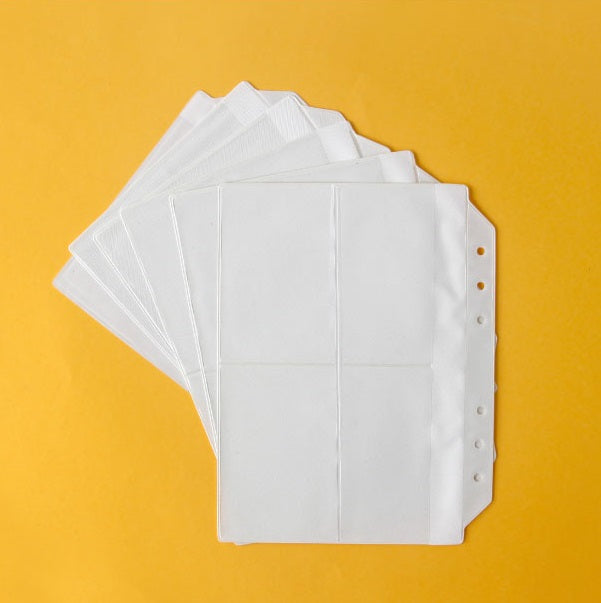 Jam Studio A6 Wide Photocard Pocket - White