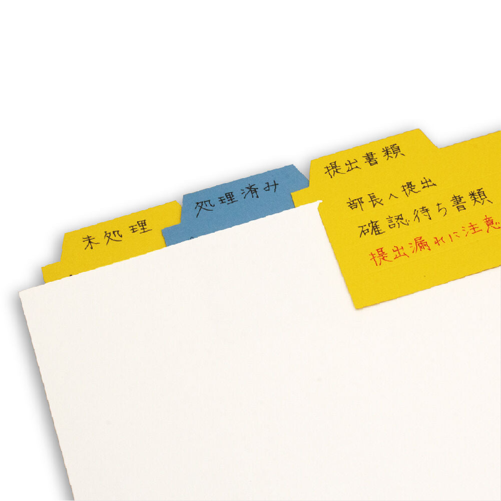 Yamazakura +lab Memo Note Clip - Cream & Blue