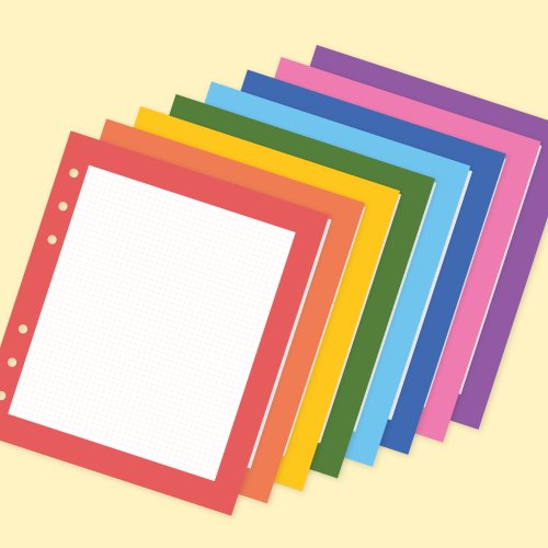 Jam Studio A6 Wide Deco Frame Refill - 01 Colour Frame