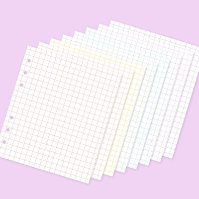 Jam Studio A6 Wide Colour Refill - 8mm Grid