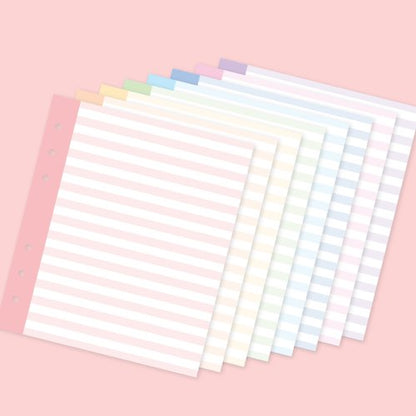Jam Studio A6 Wide Colour Refill - Stripe