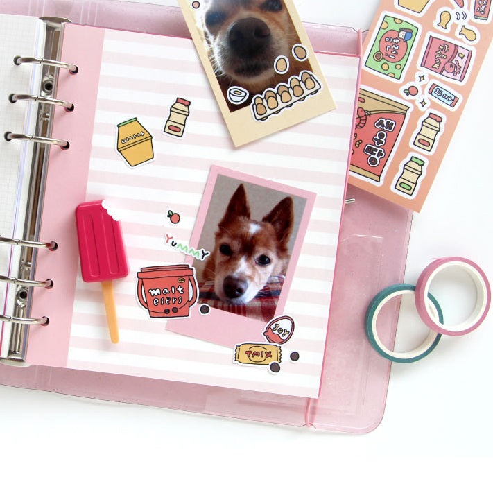 Jam Studio A6 Wide Colour Refill - Stripe