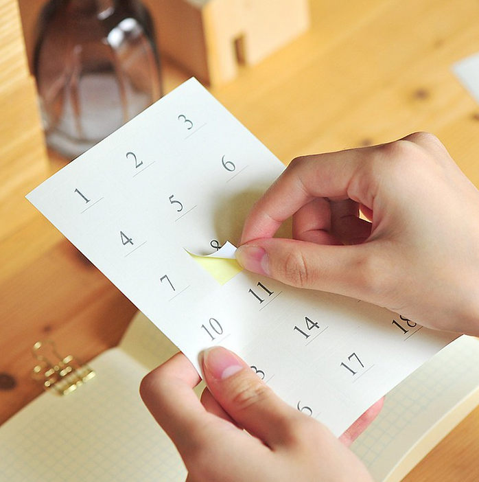 MU Lifestyle Planner Sticker for Print-On Stickers (2 Sizes)