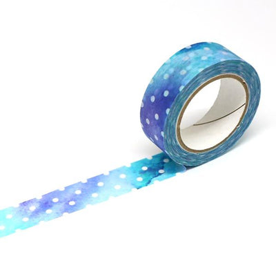 Kamiiso Sansyo Saien Masking Tape 3 Pieces Set - Polka Dots