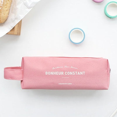Iconic Dual Pencase - Pink