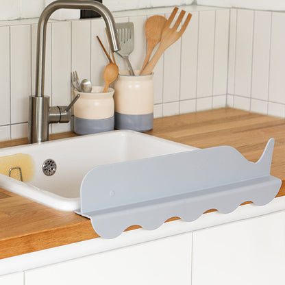 Dailylike Bonbon Silicone Sink Fence - Blue Grey Whale