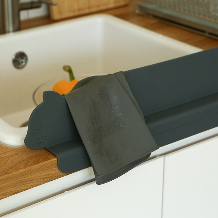 Dailylike Bonbon Silicone Sink Fence - Grey Cat