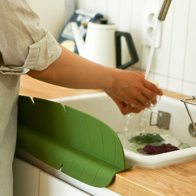 Dailylike Bonbon Silicone Sink Fence - Banana Leaf