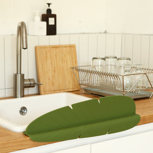 Dailylike Bonbon Silicone Sink Fence - Banana Leaf