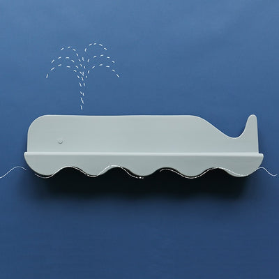 Dailylike Bonbon Silicone Sink Fence - Blue Grey Whale