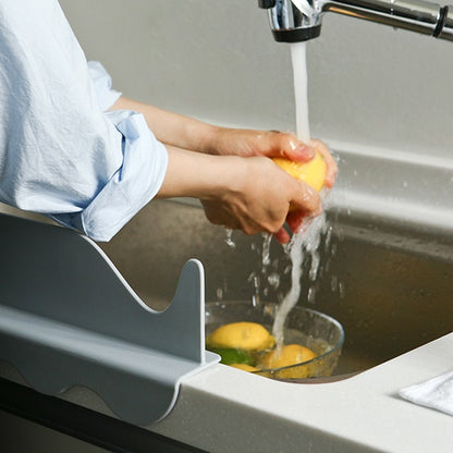 Dailylike Bonbon Silicone Sink Fence - Blue Grey Whale