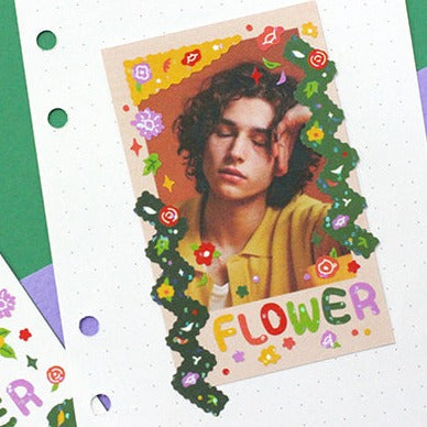 Appree Poljjak Frame Sticker - Flower