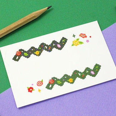 Appree Poljjak Frame Sticker - Flower