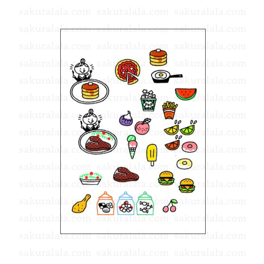 Sakuralala x Igloo*Dining* 365™ Clear Stamps - Food