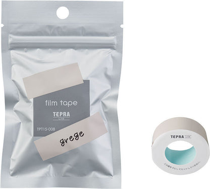 King Jim Tepra Lite Film Tape - Grege (11mm / 15mm)