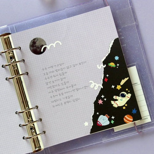 Jam Studio A6 Wide Deco Refill - 04 Colour Grid-A