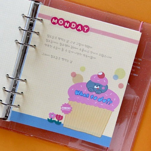 Jam Studio A6 Wide Deco Refill - 04 Colour Grid-A