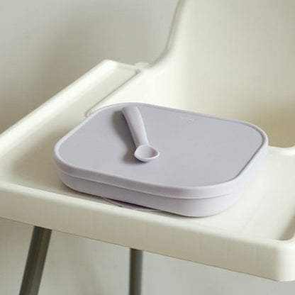 Dailylike Bonbon Silicone Grip Plate with Lid Set