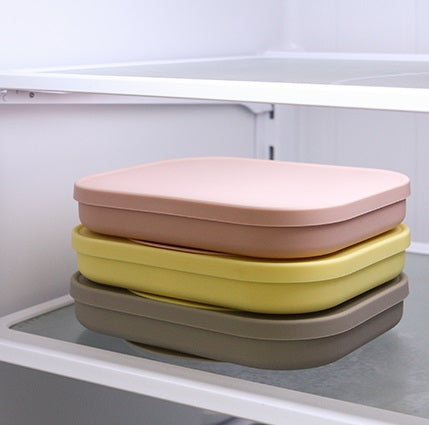 Dailylike Bonbon Silicone Grip Plate with Lid Set